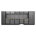 Superline Pro Superline PRO Storage System with Pressed Wood Worktop 4.9m Superline Pro - Town Tools 
