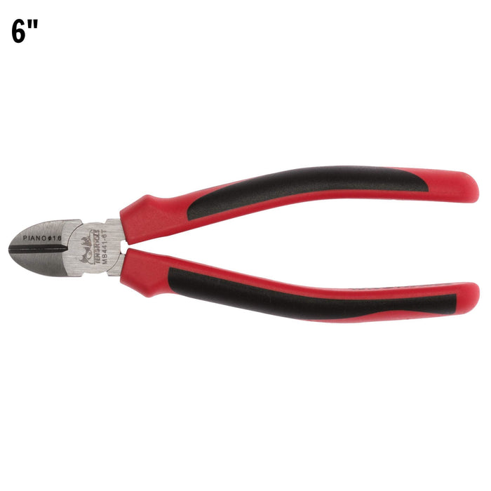 Teng Tools Side Cutting Plier TPR Grip 160mm Teng Tools - Town Tools 