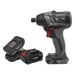 Sealey Brushless Impact Driver Kit 1/4"Hex 20V SV20 Series 2 Batteries Sealey - Town Tools 