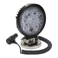 Sealey Round Worklight with Magnetic Base 27W SMD LED LED3RM