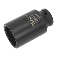 Sealey Impact Socket 33mm Bi-Hex Deep 1/2"Sq Drive SX0041
