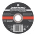 Silverline Heavy Duty Metal Cutting Disc Flat 115 x 3 x 22.23mm Silverline - Town Tools 