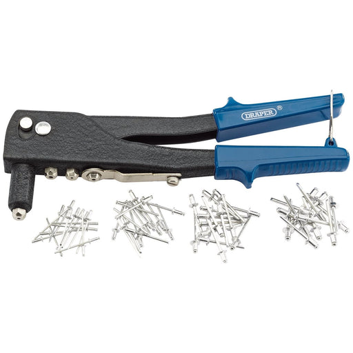 Draper Hand Riveter Kit for Aluminium Rivets 27847 Draper - Town Tools 