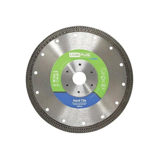 Coreplus HT200 Hard Tile Turbo Diamond Blade 200mm CorePlus - Town Tools