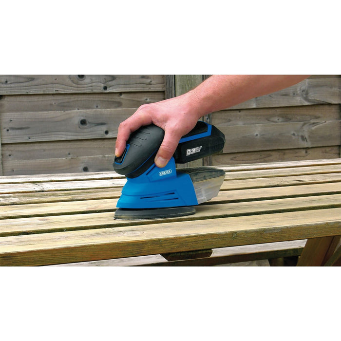 Draper D20 20V Tri-Base Detail Sander (Sold Bare) 55657 Draper - Town Tools 