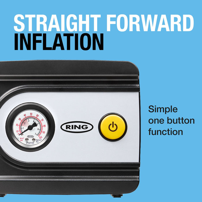 Ring RAC611 TYREinflate 10 Analogue Tyre Inflator