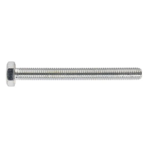 Sealey HT Setscrew M10 x 100mm 8.8 Zinc Pack of 25 SS10100 Sealey - Town Tools 