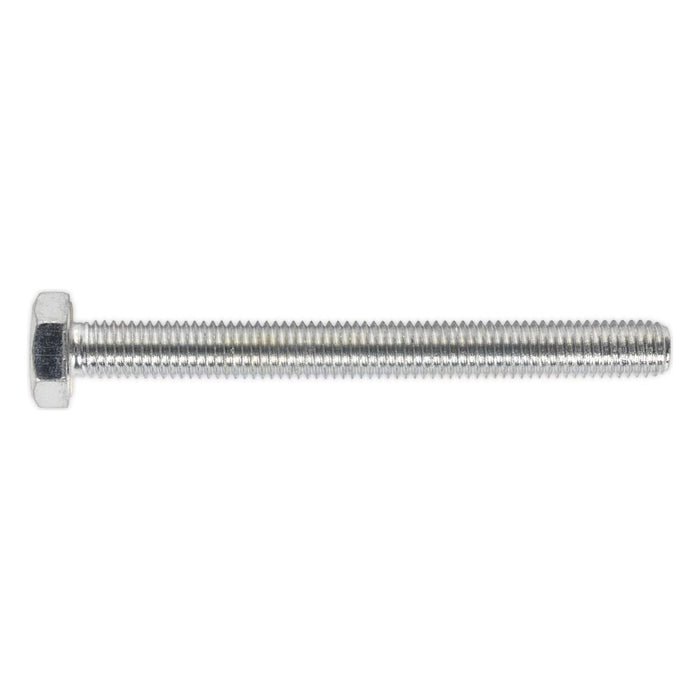 Sealey HT Setscrew M10 x 100mm 8.8 Zinc Pack of 25 SS10100 Sealey - Town Tools 