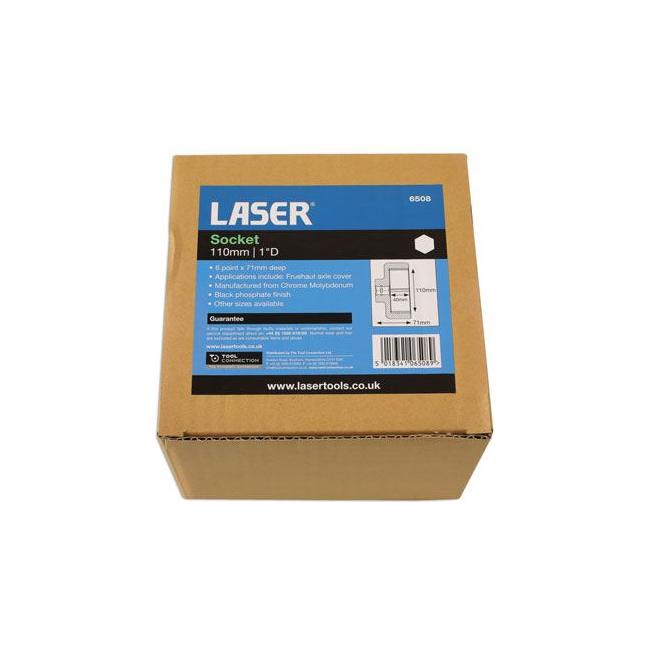 Laser Socket 1"D 110mm 6508