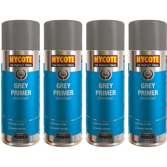 6x Hycote XUK03015 Grey Primer 400ml C/O Hycote - Town Tools 