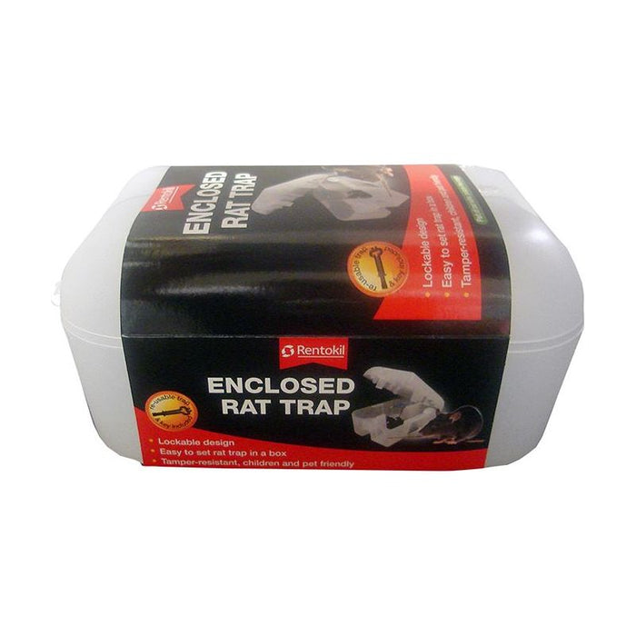 Rentokil Enclosed Rat Trap Lockable Box Rentokil - Town Tools