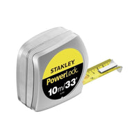 Stanley® Hand Tools PowerLock® Classic Pocket Tape 10m/33ft (Width 25mm)