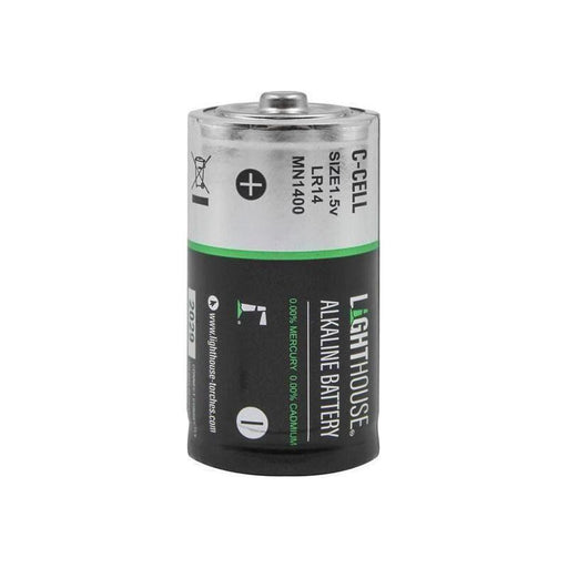 Lighthouse C LR14 Alkaline Batteries 6200 mAh (Pack 2) Lighthouse - Town Tools