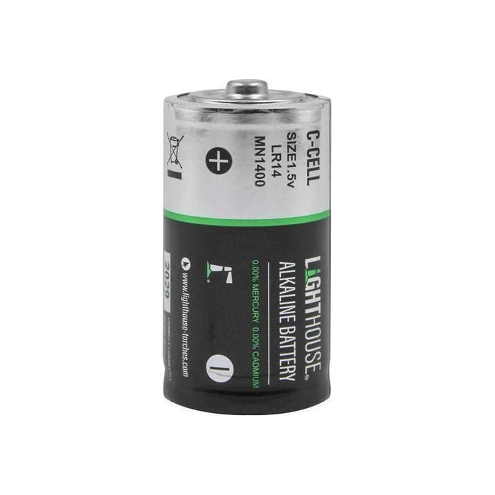 Lighthouse C LR14 Alkaline Batteries 6200 mAh (Pack 2) Lighthouse - Town Tools