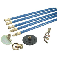 Bailey Products 1324 Lockfast 3/4in Drain Rod Set 4 Tools