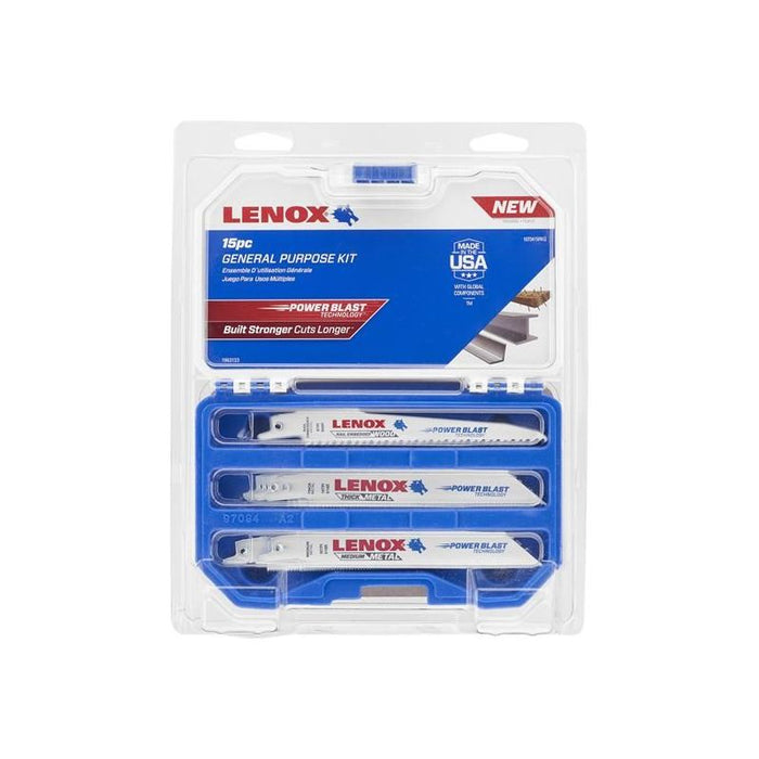Lenox General Purpose Reciprocating Saw Blade Set, 15 Piece LENOX - Town Tools