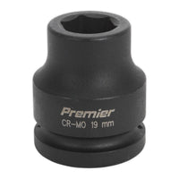 Sealey Impact Socket 19mm 3/4"Sq Drive IS3419