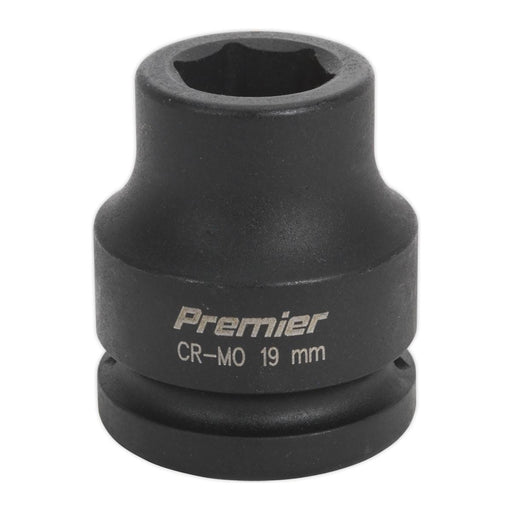 Sealey Impact Socket 19mm 3/4"Sq Drive IS3419 Sealey - Town Tools 