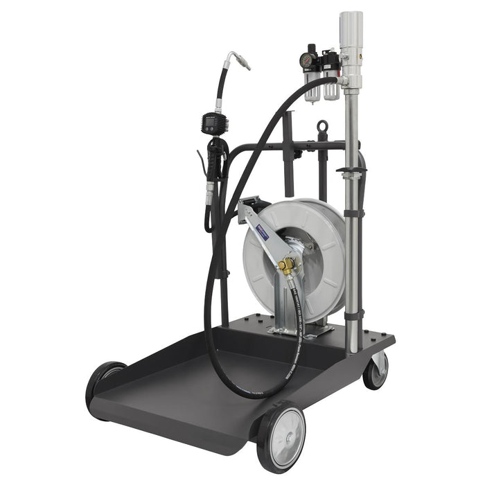 Sealey Air Operated Oil Dispensing System with 10m Retractable Hose Reel AK4562D Sealey - Town Tools 