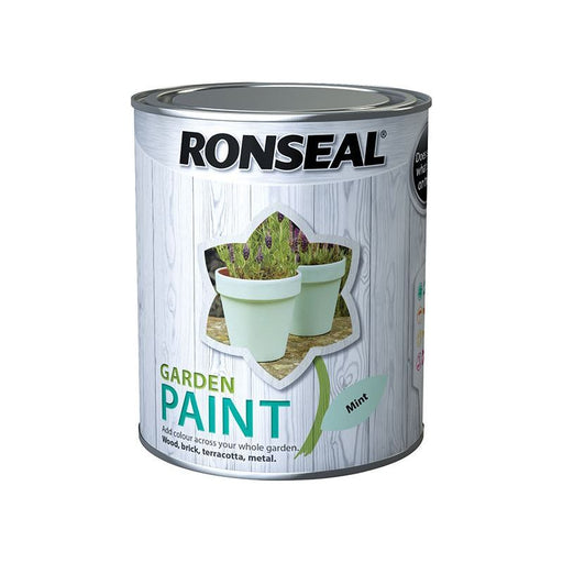Ronseal Garden Paint Mint 750ml Ronseal - Town Tools
