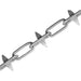 Faithfull Spike Chain Galvanised 6mm x 5m Box - Max. Load 250kg Faithfull - Town Tools