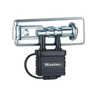 Master Lock Bolt Hasp with Integrated Lock 110mm