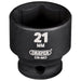 Draper Draper HI-TORQ Metric Impact Socket, 3/8" Sq. Dr., 21mm Draper - Town Tools
