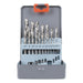 Sealey Left-Hand Spiral Drill Bit Set 19pc AK8190 Sealey - Town Tools 