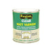 Rustins Polyurethane Varnish Matt Clear 250ml Rustins - Town Tools
