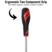 Teng Tools Flat Screwdriver 1.6 x 10.0 x 200mm XL Teng Tools - Town Tools 
