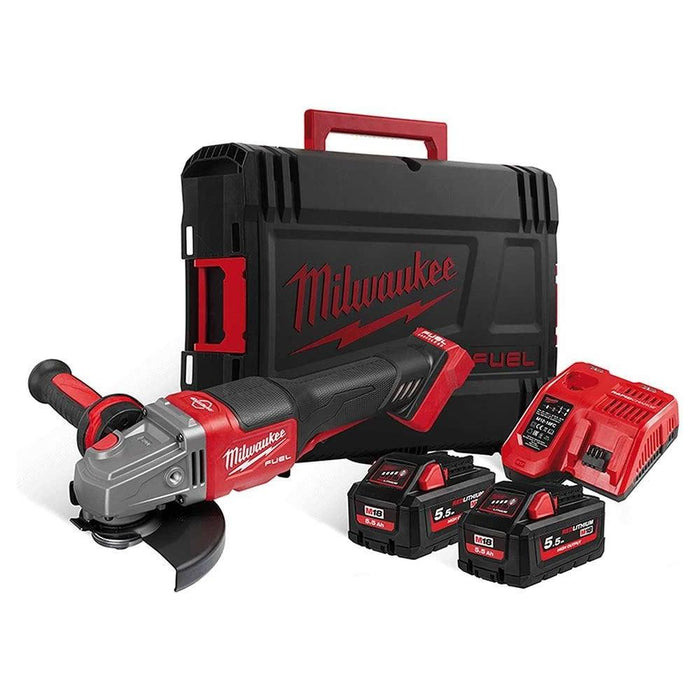 Milwaukee M18 115mm Small Angle Grinder (Kit) 4933478432 Milwaukee - Town Tools 