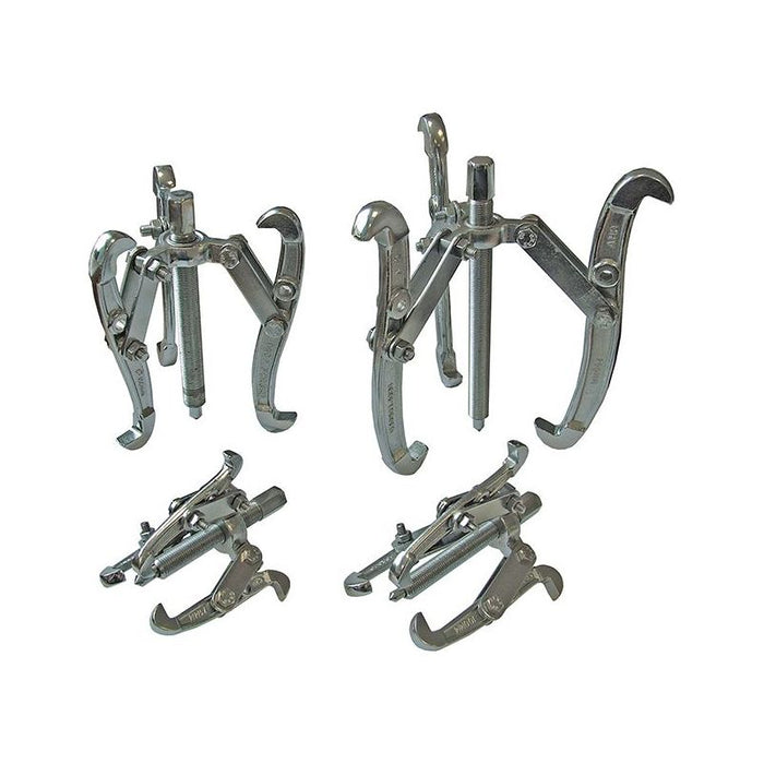 Faithfull Bearing Puller Set, 4 Piece 75 100 150 & 200mm Faithfull - Town Tools