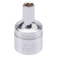 Draper Elora Hexagon Socket, 1/2" Sq. Dr., 6mm 15295