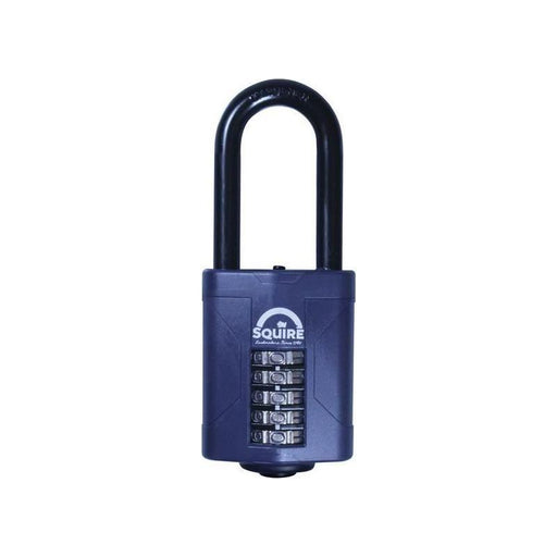 Squire CP60/2.5 Combination Padlock 5-Wheel 60mm Extra Long Shackle 63mm Squire - Town Tools