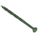Forgefix ForgeFast TORX® Compatible Decking Screws CSK Green 4.5x60 T25 Tub 500 ForgeFix - Town Tools