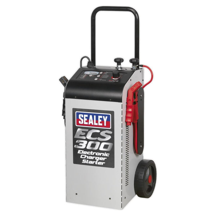 Sealey Electronic Charger Maintainer/Starter 45/300A 12/24V ECS300 Sealey - Town Tools 