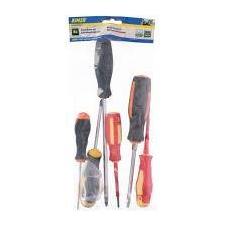 Kinzo Screwdriver Set 6 piece Flat Head / Cross Head Town Tools - Town Tools