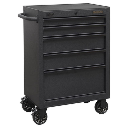 Sealey Rollcab 5 Drawer 680mm with Soft Close Drawers AP2705BE Sealey - Town Tools 