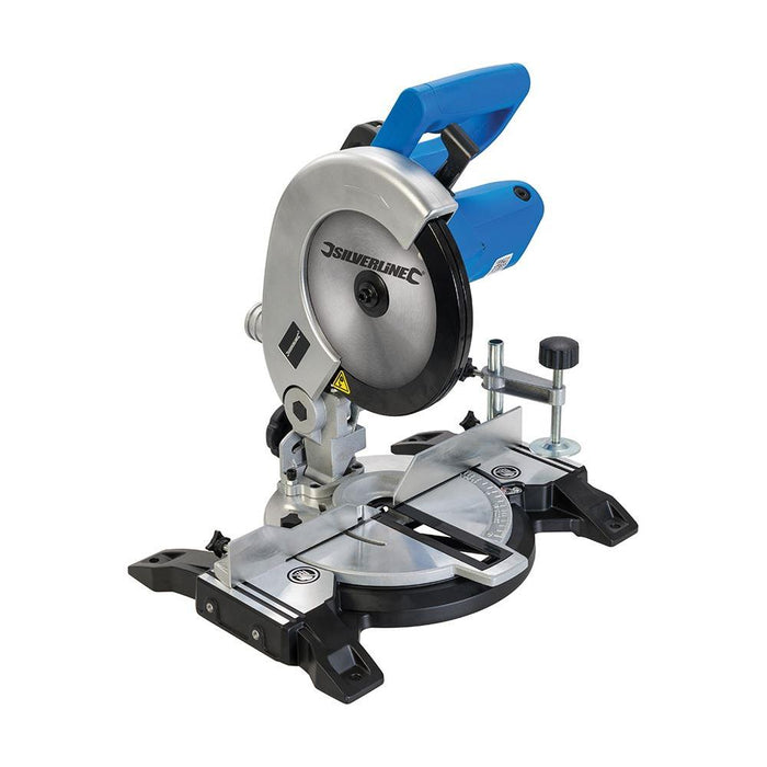 Silverline 1400W Compound Mitre Saw 210mm 1400W Silverline - Town Tools 