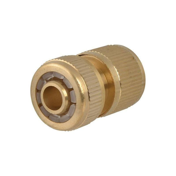 Faithfull Brass Female Water Stop Connector 12.5mm (1/2in) Faithfull - Town Tools