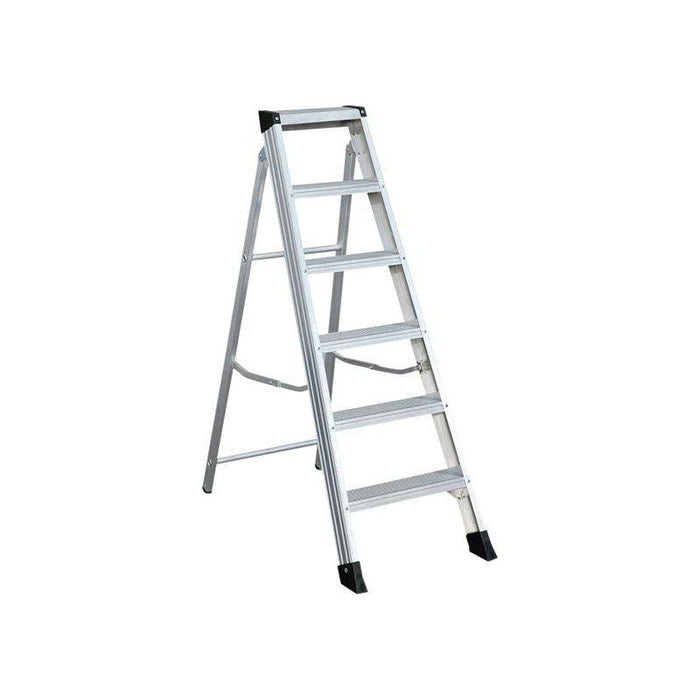 Zarges EN131 Professional Swingback Steps, Open 1.27m Closed 1.45m 6 Rungs Zarges - Town Tools