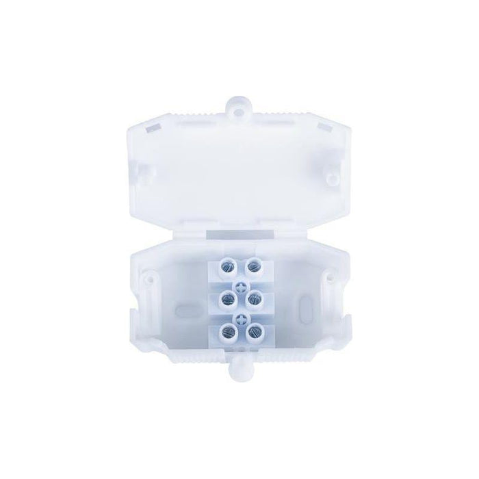 Dencon 3 Pole Connector Box 10A White Dencon - Town Tools