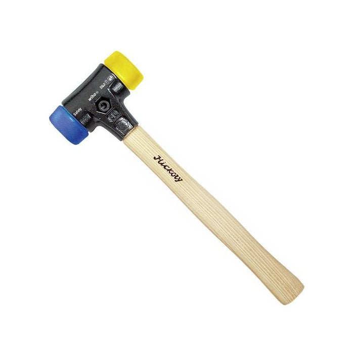 Wiha Soft-Face Safety Hammer Hickory Handle 620g Wiha - Town Tools