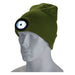 Draper Beanie Hat with Rechargeable Torch, One Size, 1W, 100 Lumens, Green 10018 Draper - Town Tools 