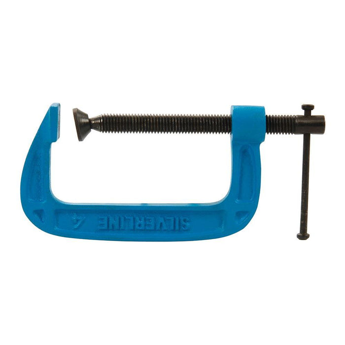 Silverline Light Duty G Clamp 100mm Silverline - Town Tools 