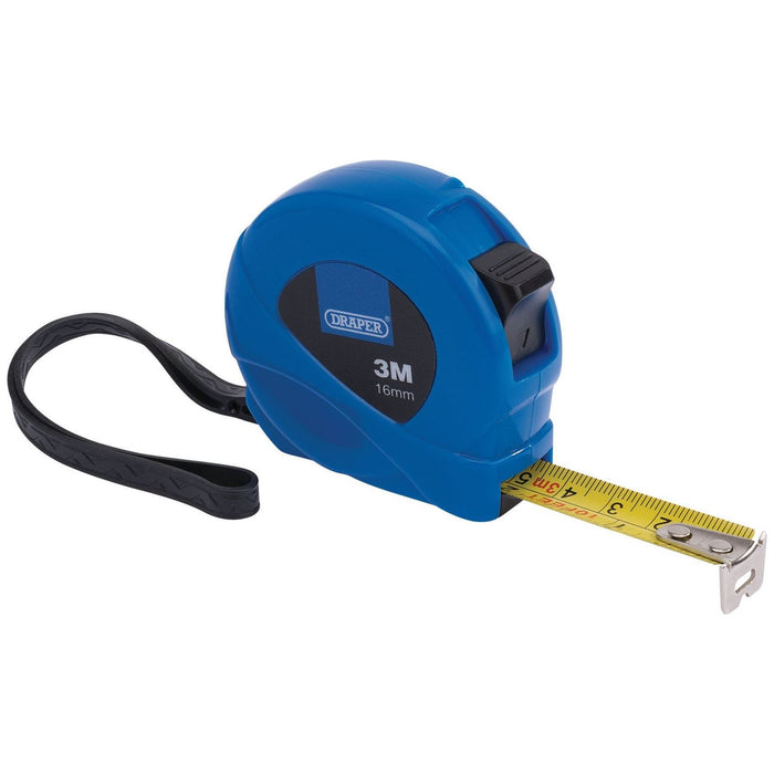 Draper Measuring Tape, 3m/10ft x 16mm, Blue 75880 Draper - Town Tools 