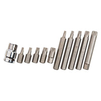 Bluespot Tools Spline Bit Set, 11 Piece