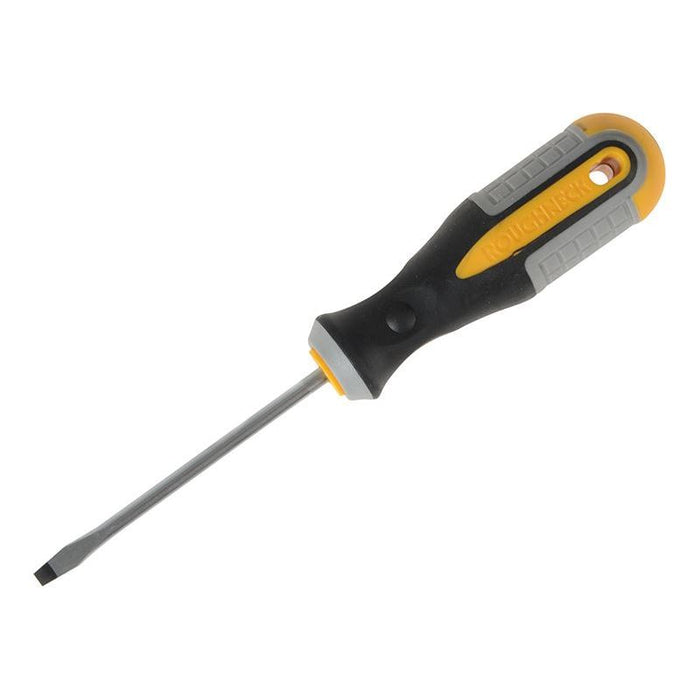 Roughneck Screwdriver Flared Tip 4.0 x 75mm Roughneck - Town Tools