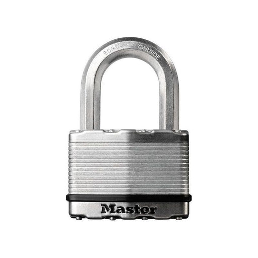 Master Lock Excell™ Laminated Steel 50mm Padlock 4-Pin - 25mm Shackle Master Lock - Town Tools