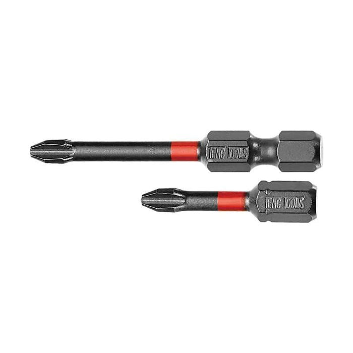 Teng Tools 1/4" PH G Impact Bits 50mm PH2G 1 pc Teng Tools - Town Tools 